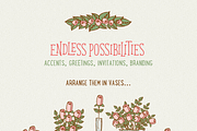 Rosebud accents - PNG only, an Illustration by Original Ink Designs (Thumbnail 4 of 4)