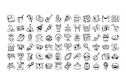 Celebration Line Icons Illustrations, a Duotone Icon by Vector Portal (Thumbnail 2 of 2)