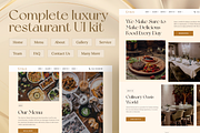 Dinely - Luxury Restaurant Website, an UI Kit Template by dhuhacreative (Thumbnail 3 of 16)