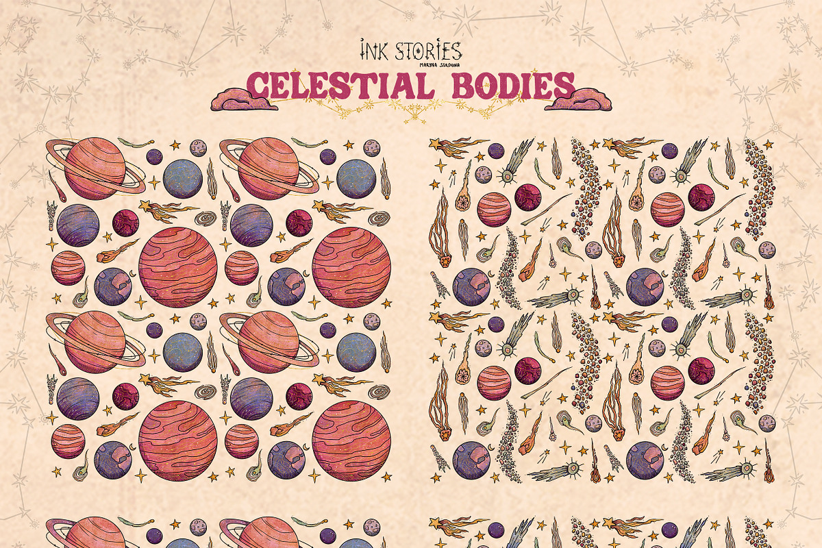 Celestial Bodies, an Object Illustration by Ink Stories (Photo 15 of 23)
