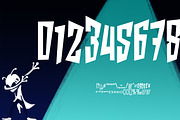 Babarun- Chaotic Display Font, a Font by Lurinzu Studios (Thumbnail 6 of 11)