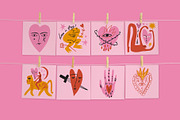 Valentine Bundle, an Animal Illustration by Annie Konst (Thumbnail 6 of 20)