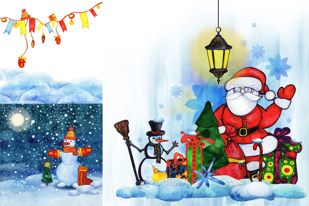 My wonderful winter holidays., a Background Graphic by Anna Art (Photo 5 of 10)