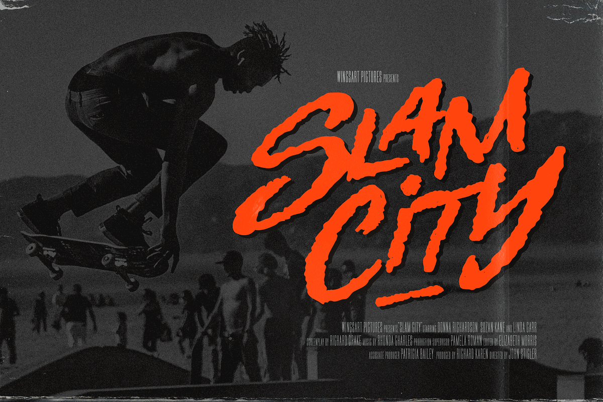 Street Punks: Retro Graffiti Font, a Handwritten Font by Wingsart Studio (Photo 5 of 16)