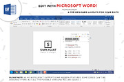 Modern Professional Business Cards, a Stationery Template by Galaxiya (Thumbnail 10 of 17)