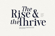 Evenings | Retro Vintage Serif Font, a Serif Font by HansCo Studio (Thumbnail 15 of 20)