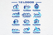 Plumbing Business Logo Bundle, a Branding & Logo Template by Guavanaboy (Thumbnail 1 of 3)