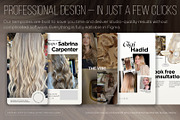 Beauty Instagram Pack–58 Templates, a Templates & Theme by ArtDom (Thumbnail 2 of 3)