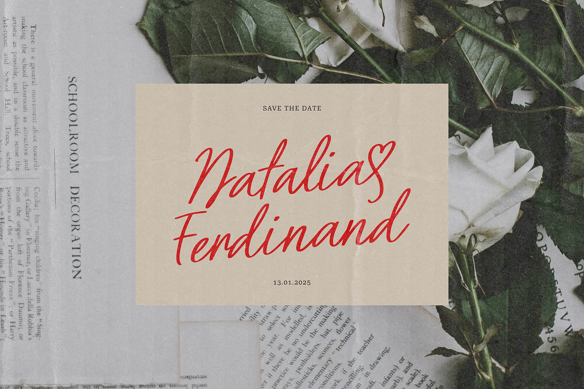 Babe Riesthy | Handwritten Casual, a Script Font by Denustudios (Photo 5 of 15)