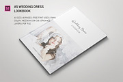 A5 Wedding Dress Lookbook, a Magazine Template by Bookrak Graphic Design (Thumbnail 1 of 9)