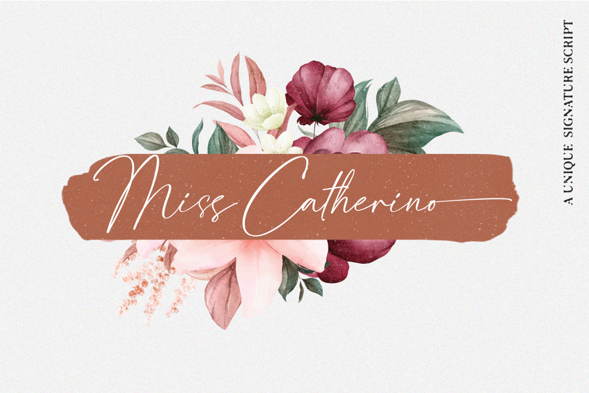 Strainger Signatures  Font, a Script Font by Cotbada_studio (Photo 2 of 9)