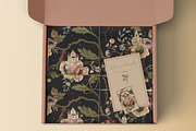 Cute houses on branhes Pattern, a Pattern Graphic by MouseGrey (Thumbnail 2 of 10)