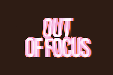 Out of Focus Text Effect Mockup, a Graphic by Xtrahive