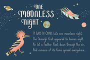 Moonless Handmade Font Duo, a Script Font by Franzi draws (Thumbnail 2 of 5)