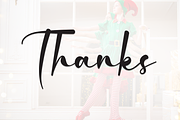 Dancer Christmas | Script Font, a Handwritten Font by Scratchones (Thumbnail 8 of 8)