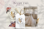 Watercolor AUTUMN FLORAL collection, an Illustration by Tiana Geo (Thumbnail 6 of 9)