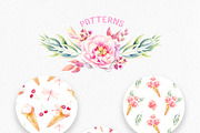 Floral Patterns Bundle 90% OFF, a Pattern Graphic by Spasibenko Art (Thumbnail 6 of 21)