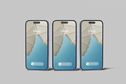 Realistic Smartphone Screen Mockup, an iPhone Mockup by lamorastudio (Thumbnail 4 of 11)