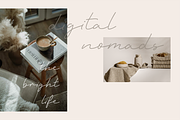 Monoline Boho | A Handwritten Script, a Handwritten Font by Vanem Studio (Thumbnail 9 of 11)