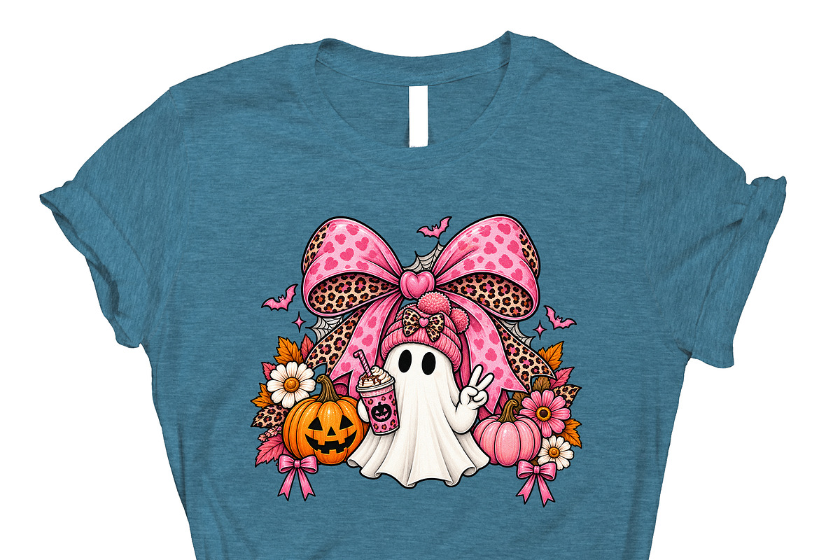 Spooky But Make It CutePinkGhost PNG, an Object Graphic by Star Graphic Design (Photo 11 of 11)
