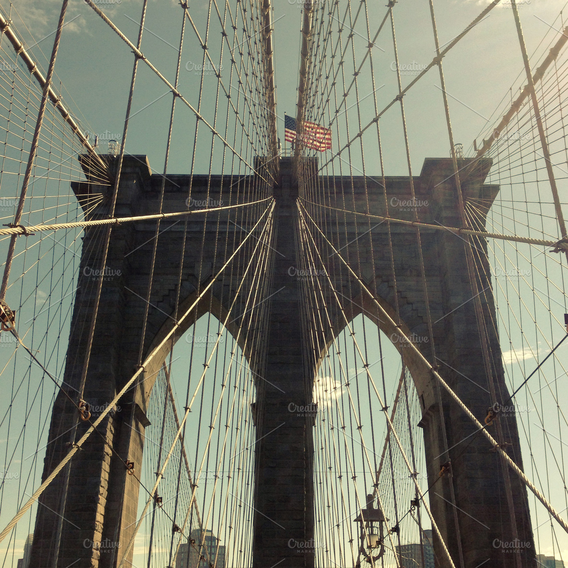 Brooklyn Bridge Stock Picture