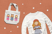 Christmas dolls, a Decorative Illustration by CreativeByLu (Thumbnail 2 of 4)
