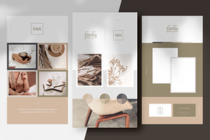 Brand Boards For CANVA & Illustrator