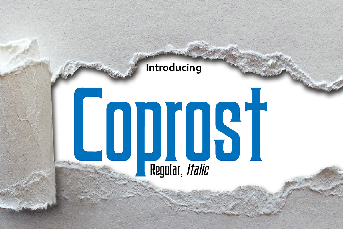 Coprost, a Blackletter Font by da_only_aan (Photo 2 of 5)