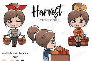 Harvest Cute Dolls