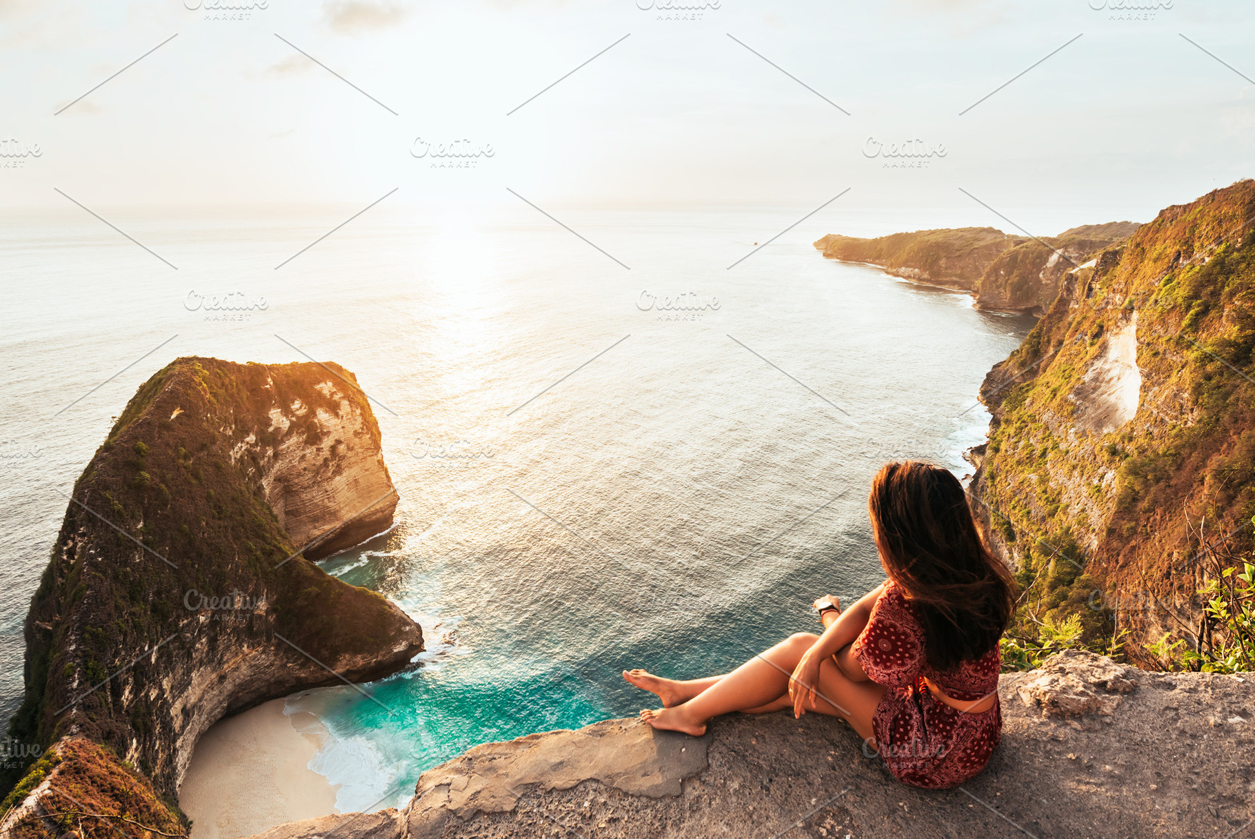 Nusa Penida Bali Indonesia, a Person Photo by SOTNIKOV_MISHA