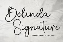 Belinda Signature | Script Font