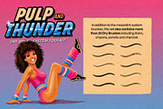 Pulp & Thunder Dry Kit (Illustrator), a Brush Add-On by G.A.R.M. Company (Thumbnail 3 of 13)