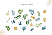 Pastel flowers - patterns and frames, an Illustration by SketchCliparts (Thumbnail 5 of 7)