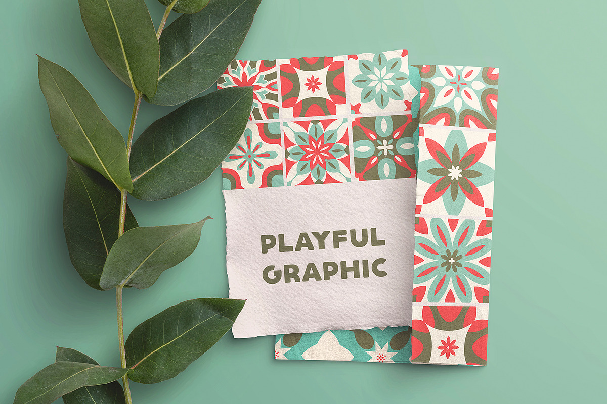 Geometric Graphic Collection, a Decorative Illustration by Alina Sh (Photo 4 of 7)