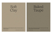 6 Bare Beige Grain Backgrounds, a Texture Graphic by CREATIVE WORKS. (Thumbnail 4 of 5)
