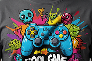 Cool Game Time Controller Art, a Shirt Mockup by Vector Stall (Thumbnail 9 of 14)