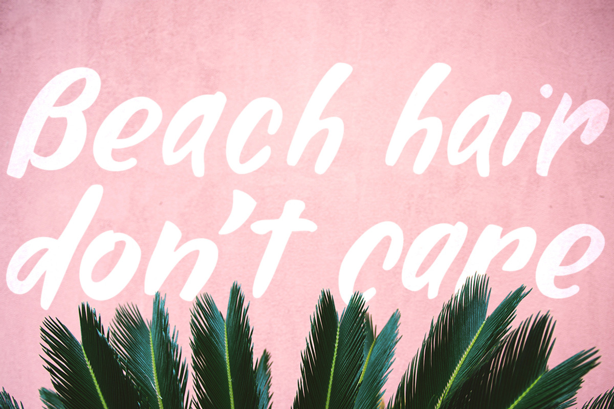 Alinka Brush Font preview 3