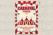Carnival Fun Fair Flyer Poster, a Flyer Template by Artolus (Thumbnail 2 of 4)