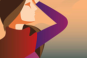 In the evening., a Decorative Illustration by © Fisher Photostudio (Thumbnail 3 of 3)