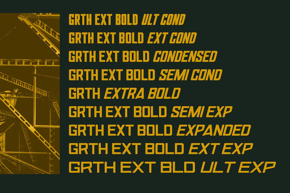 Gareth Font Family, a Sans Serif Font by Ryan Prasetya (Photo 14 of 16)