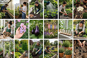 Gardening Stock Photo, a Person Photo by Selenique Studio (Thumbnail 9 of 12)