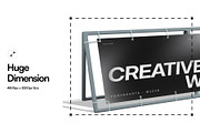 Rope Banner Frame Mockup, an Advertising Mockup by SLAB! Design (Thumbnail 2 of 7)