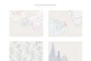 Vintage Elegant Flowers Backgrounds, an Object Graphic by CreativeFolks (Thumbnail 2 of 11)