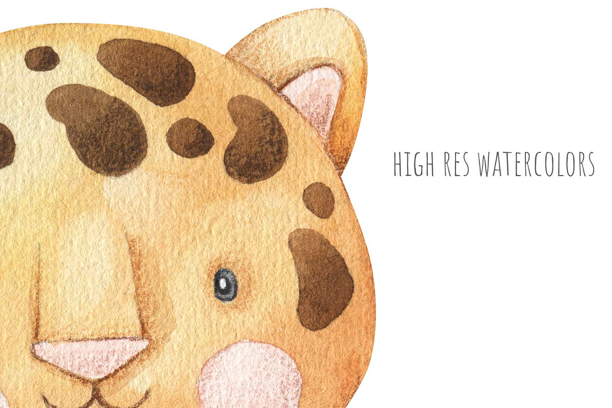 Name Creator - Safari animals, an Animal Illustration by Alesya Pytskaya (Photo 6 of 8)