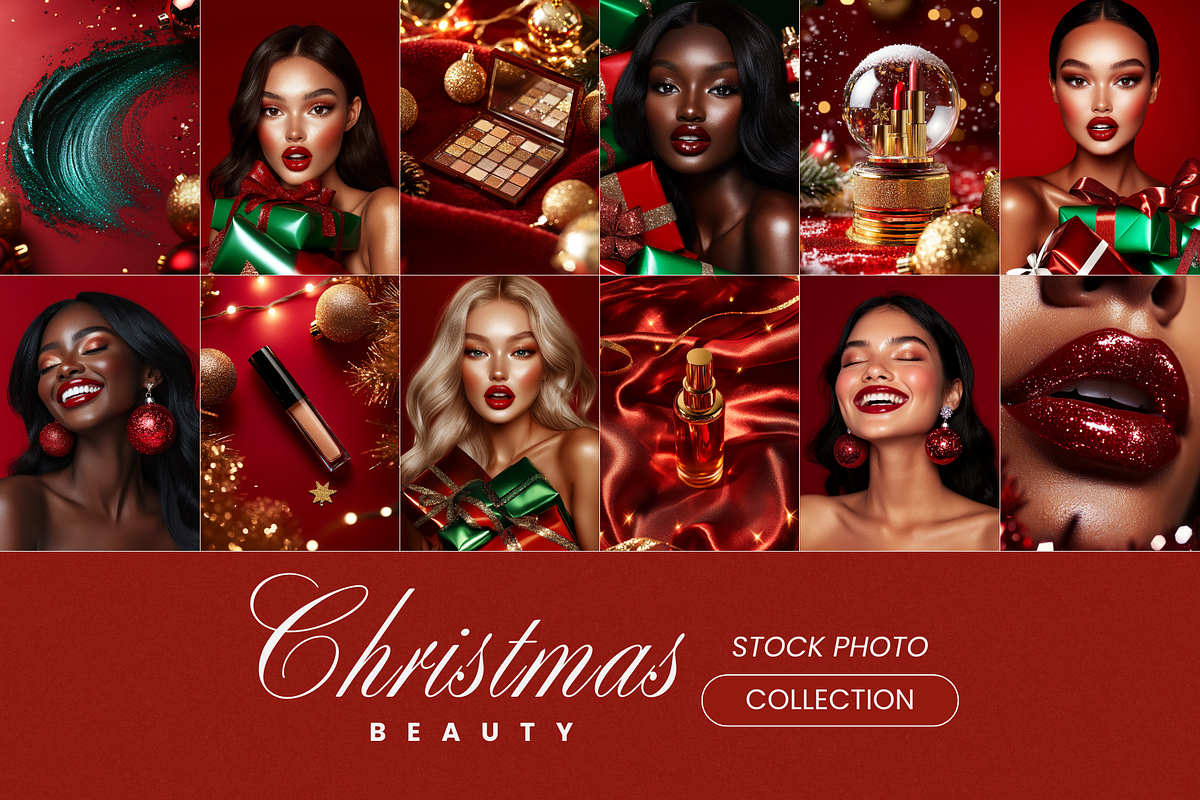 115 Christmas Stock Images Bundle, a Beauty & Fashion Photo by Xenié Creative (Photo 1 of 10)