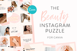 Beauty Instagram Template Bundle