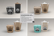 Round Base Noodle Box Mockup, a Packaging Mockup by INCDesign (Thumbnail 2 of 9)