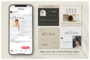 LAPER Social Media Kit | CANVA, a Social Media Template by BlancaLab Studio (Thumbnail 2 of 9)