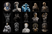 Neo Classical Statues Collection, an Object Graphic by PopotLane (Thumbnail 3 of 8)