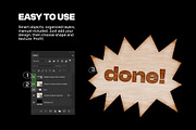 Wooden Badge Generator, a Product Mockup by BULBFISH (Thumbnail 5 of 10)